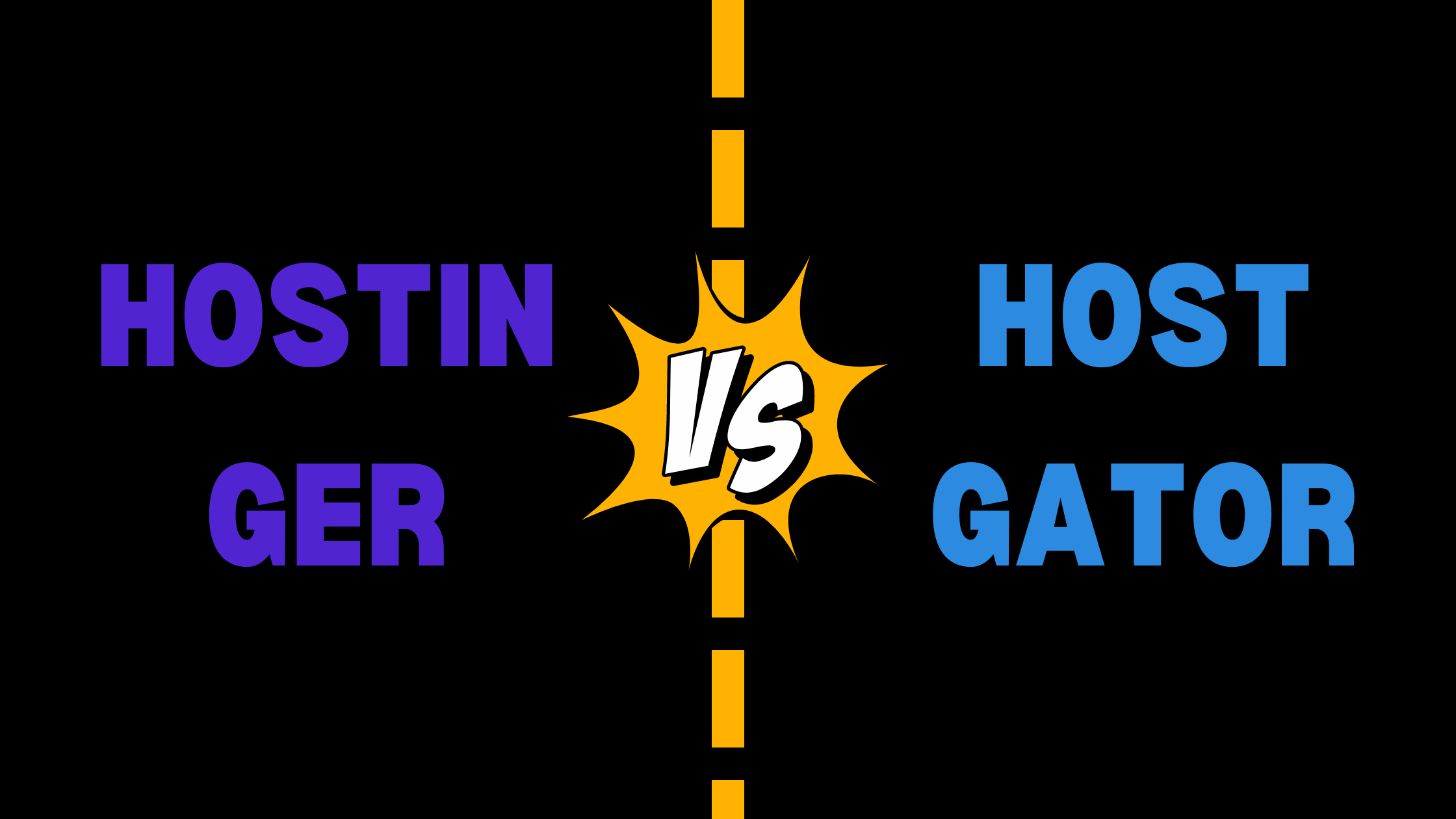 Hostinger vs Hostgator