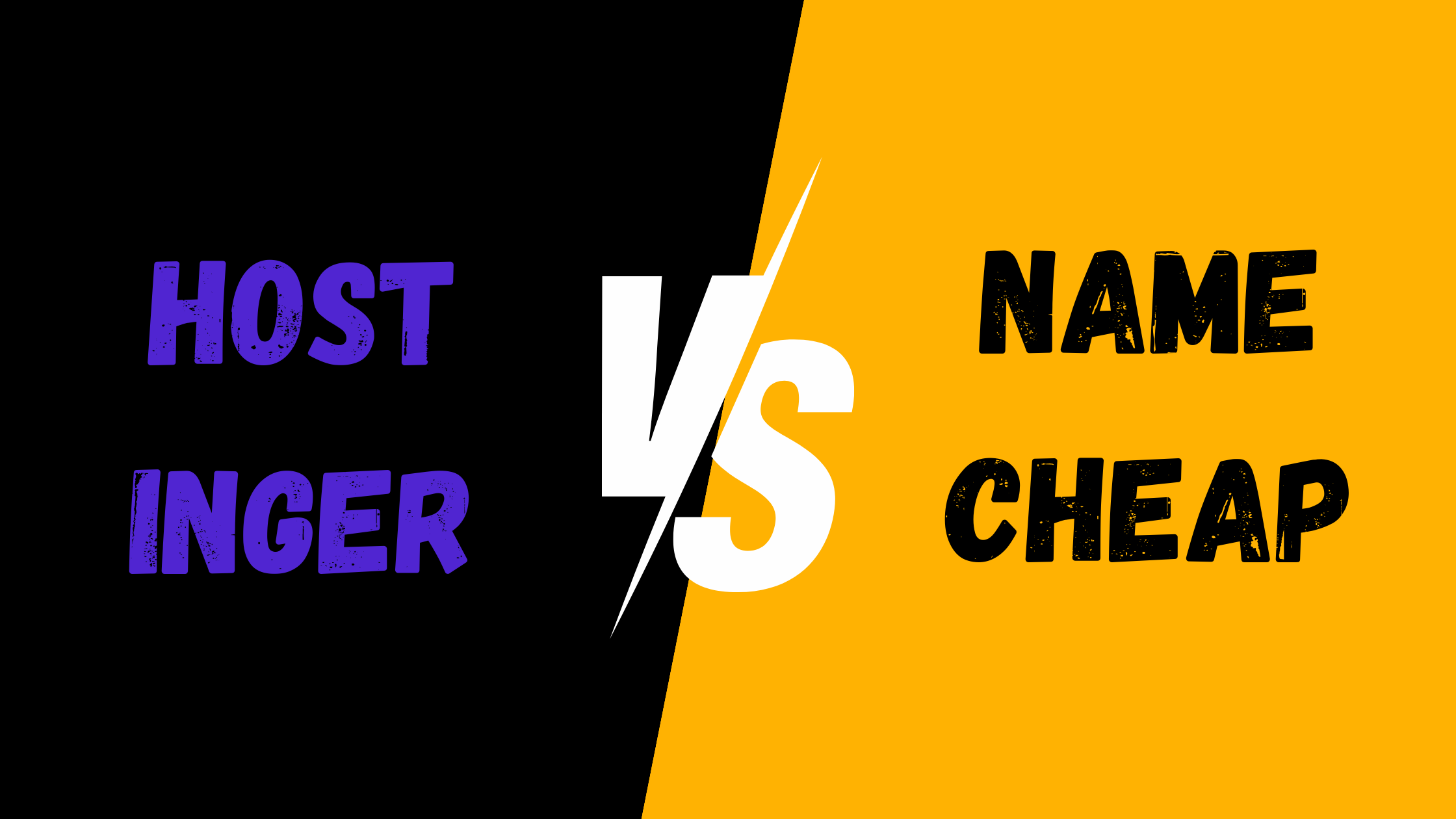 Hostinger vs NameCheap